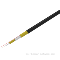 Cable de caída de fibra óptica de doble chaqueta